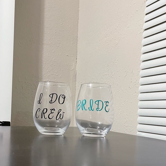 Hand made customizable wine glasses. - Picture 2 of 4